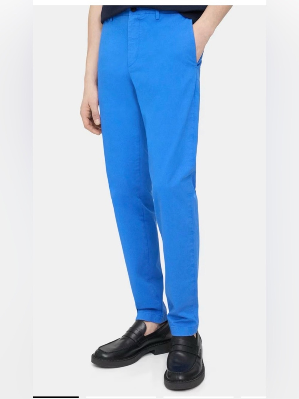 Theory men’s Zaine GD PALACE BLUE PATTON PLUS 2 Straight-Leg Pants 30 new nwt